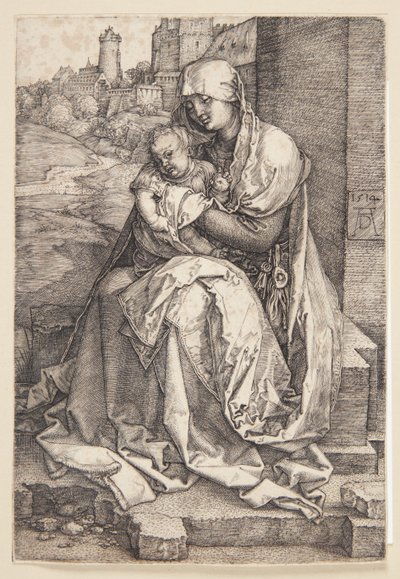 Madonna pela parede de Albrecht Dürer