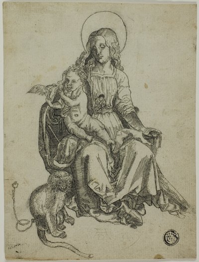 Madonna com o macaco de Albrecht Dürer