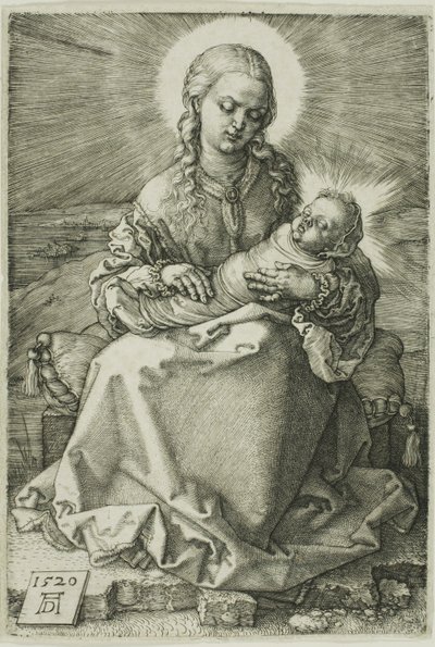Madonna com o Menino Enfaixado de Albrecht Dürer