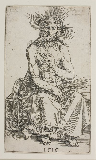 Homem das Dores, Sentado de Albrecht Dürer
