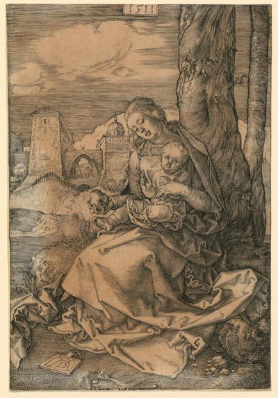 Maria com a pêra de Albrecht Dürer