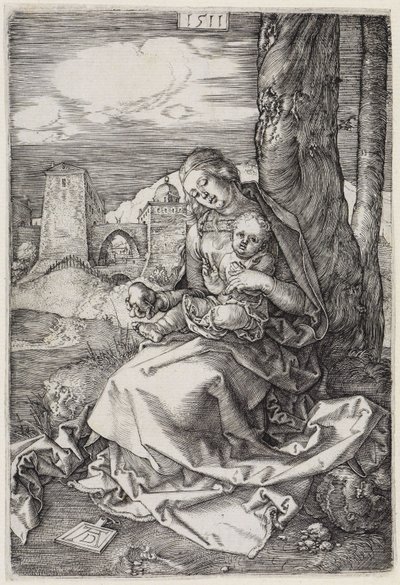 Maria com a pêra de Albrecht Dürer