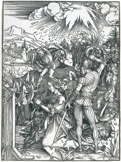 Martírio de Santa Catarina de Albrecht Dürer