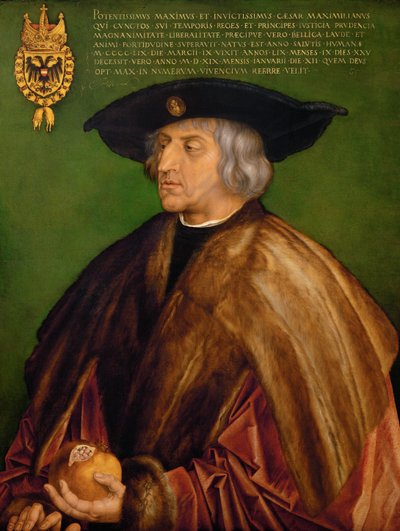 Maximiliano I, Sacro Imperador Romano de Albrecht Dürer