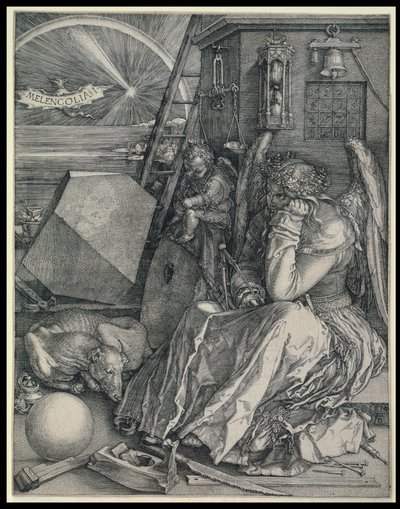 Melencolia I (A melancolia) de Albrecht Dürer