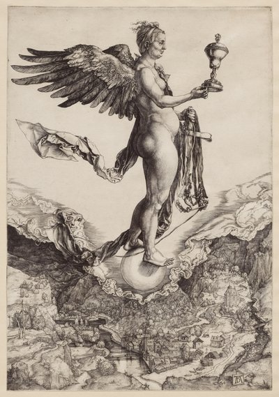 Némesis (A grande fortuna) de Albrecht Dürer