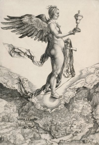 Nemesis (A Grande Fortuna) de Albrecht Dürer