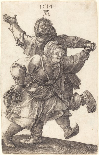 Casal Camponês dançando de Albrecht Dürer