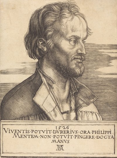 Filipe Melanchthon, 1526. de Albrecht Dürer