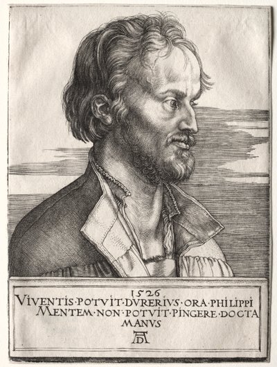 Filipe de Melanchton de Albrecht Dürer