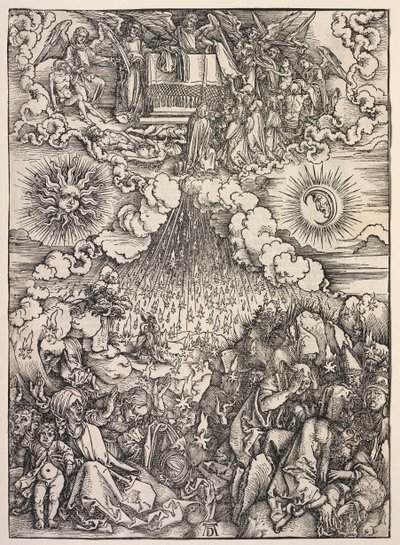 Revelação de São João: Abertura do Sexto Selo de Albrecht Dürer