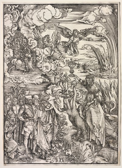 Revelação de São João: A Mulher da Babilônia de Albrecht Dürer