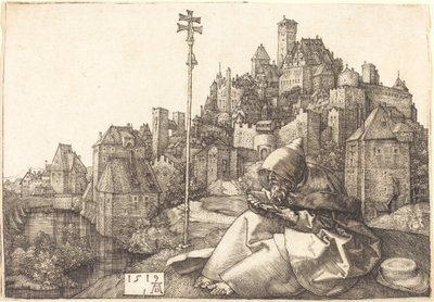 Santo Antônio lendo de Albrecht Dürer