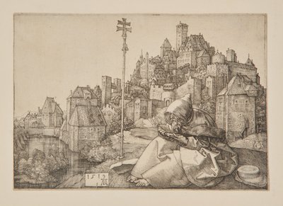 Santo António a ler de Albrecht Dürer