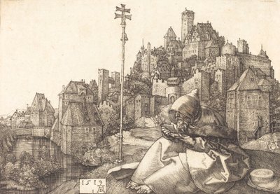 Santo António Reading, 1519. de Albrecht Dürer