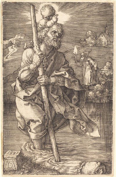 São Cristóvão Virado à Direita de Albrecht Dürer