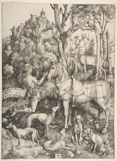 Saint Eustace, ca. 1501 de Albrecht Dürer