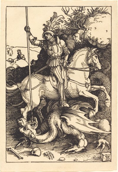 São Jorge matando o dragão de Albrecht Dürer