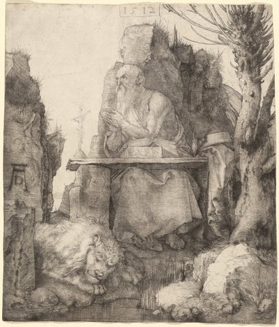 São Jerônimo pelo Salgueiro Pollard de Albrecht Dürer