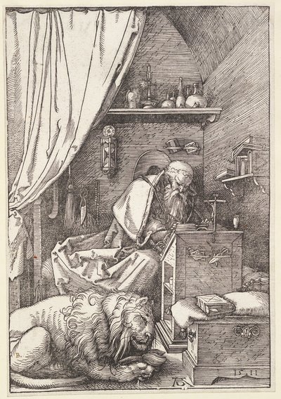 São Jerónimo na sua cela de Albrecht Dürer