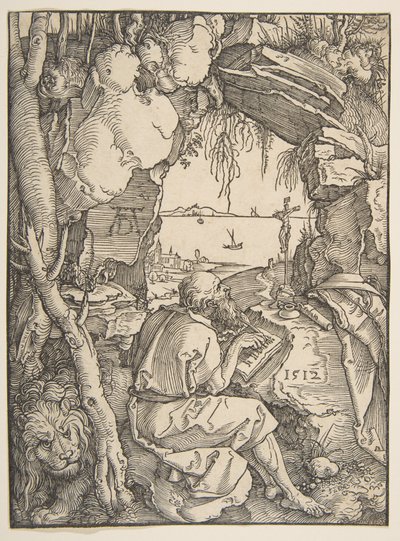 São Jerónimo numa gruta de Albrecht Dürer