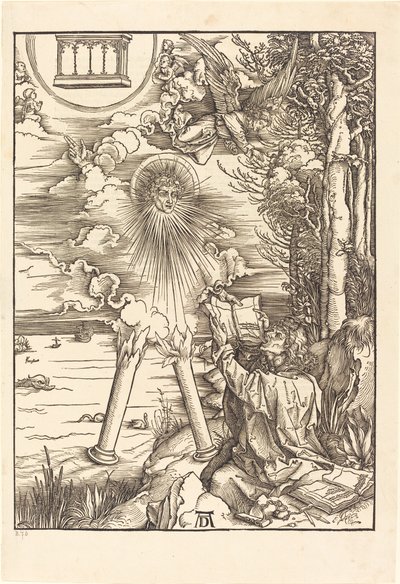 São João devorando o livro de Albrecht Dürer