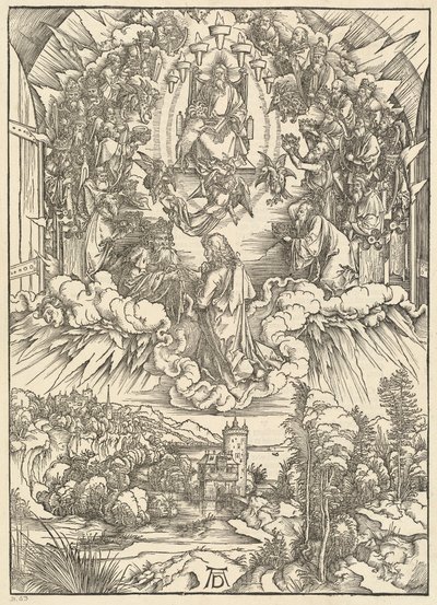 São João diante de Deus e dos Anciãos de Albrecht Dürer