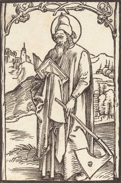 São Matias, c. 1500. de Albrecht Dürer