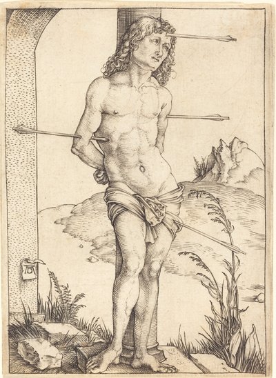 São Sebastião Ligado à Coluna de Albrecht Dürer