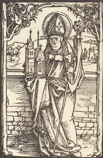 São Wolfgang, c. 1500. de Albrecht Dürer