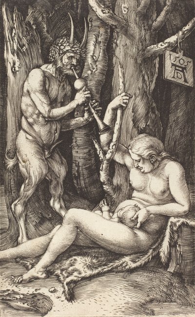 Família Sátira, 1505. de Albrecht Dürer