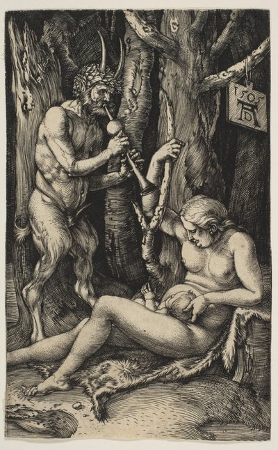 Família Sátiro, 1505. de Albrecht Dürer