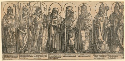 Santos padroeiros da Áustria de Albrecht Dürer