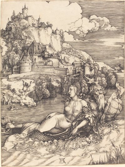 Monstro do Mar ("A Maravilha do Mar") de Albrecht Dürer