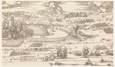 Cerco de uma Cidade (Parte 1) de Albrecht Dürer