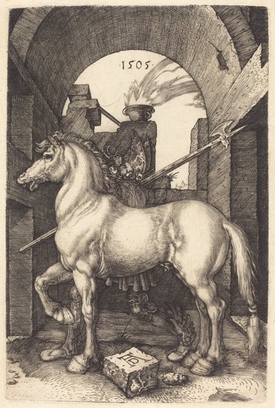 Cavalo Pequeno, 1505. de Albrecht Dürer