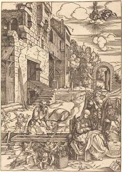Permanência da Sagrada Família no Egito de Albrecht Dürer