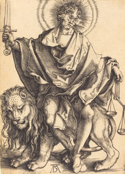 Sol da Justiça Sol da Retidão 14991500. de Albrecht Dürer