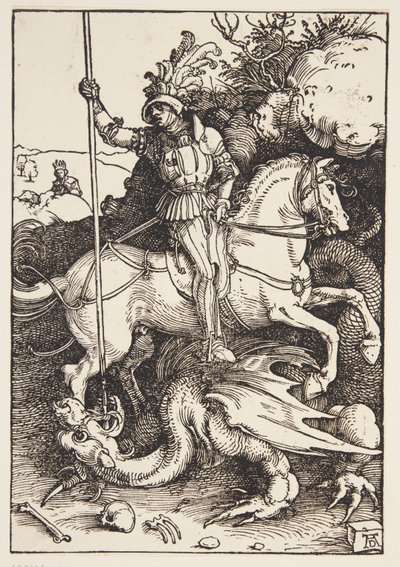 São Jorge matando o dragão de Albrecht Dürer