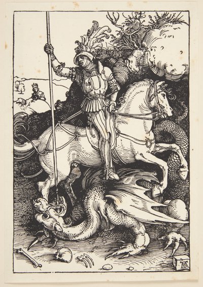 São Jorge matando o dragão de Albrecht Dürer
