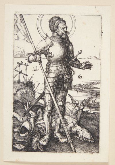 São Jorge a pé de Albrecht Dürer