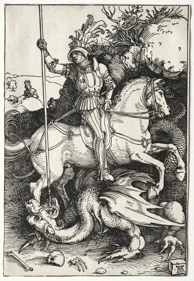 São Jorge matando o dragão de Albrecht Dürer