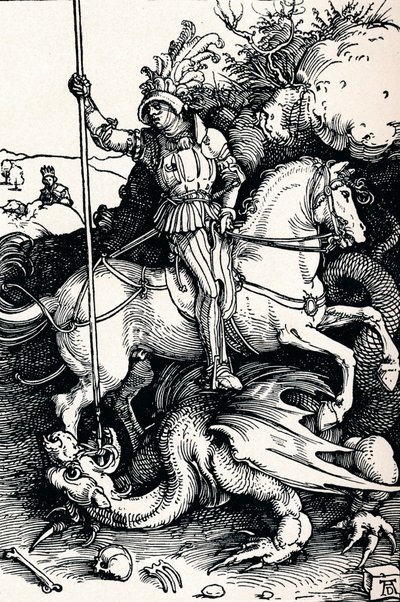 São Jorge e o Dragão, 1505 1906 de Albrecht Dürer