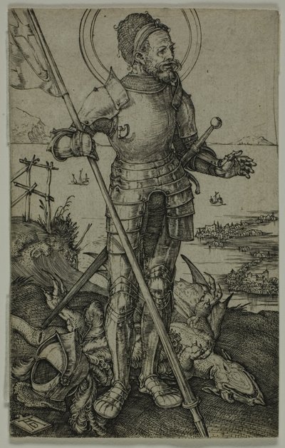 São Jorge a pé de Albrecht Dürer