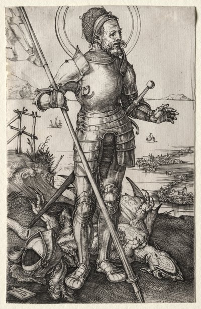 São Jorge a pé de Albrecht Dürer