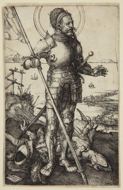 São Jorge a pé de Albrecht Dürer