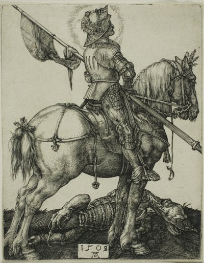 São Jorge a cavalo de Albrecht Dürer