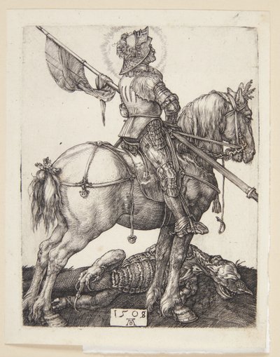São Jorge a cavalo de Albrecht Dürer