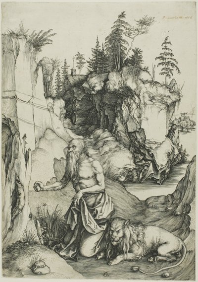 Penitente de São Jerônimo no Deserto de Albrecht Dürer