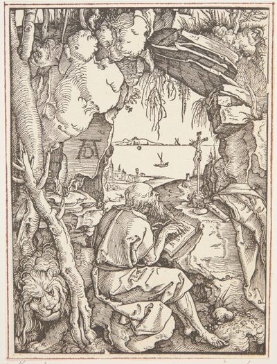São Jerônimo na caverna de Albrecht Dürer